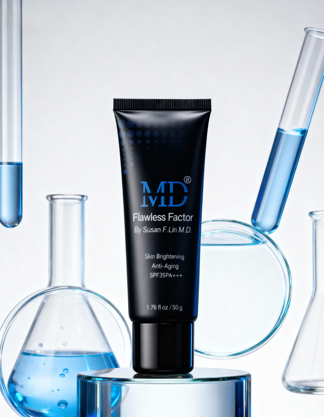 MD Flawless Factor BB Cream for Coverage, Skin Brightening & Anti-aging - 1.76 Fl Oz - MD